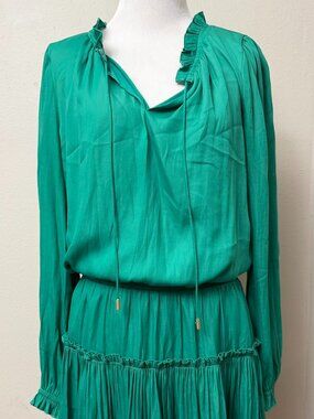 Skies Are Blue Green Blue Magenta Set of 3 Dresses Medium